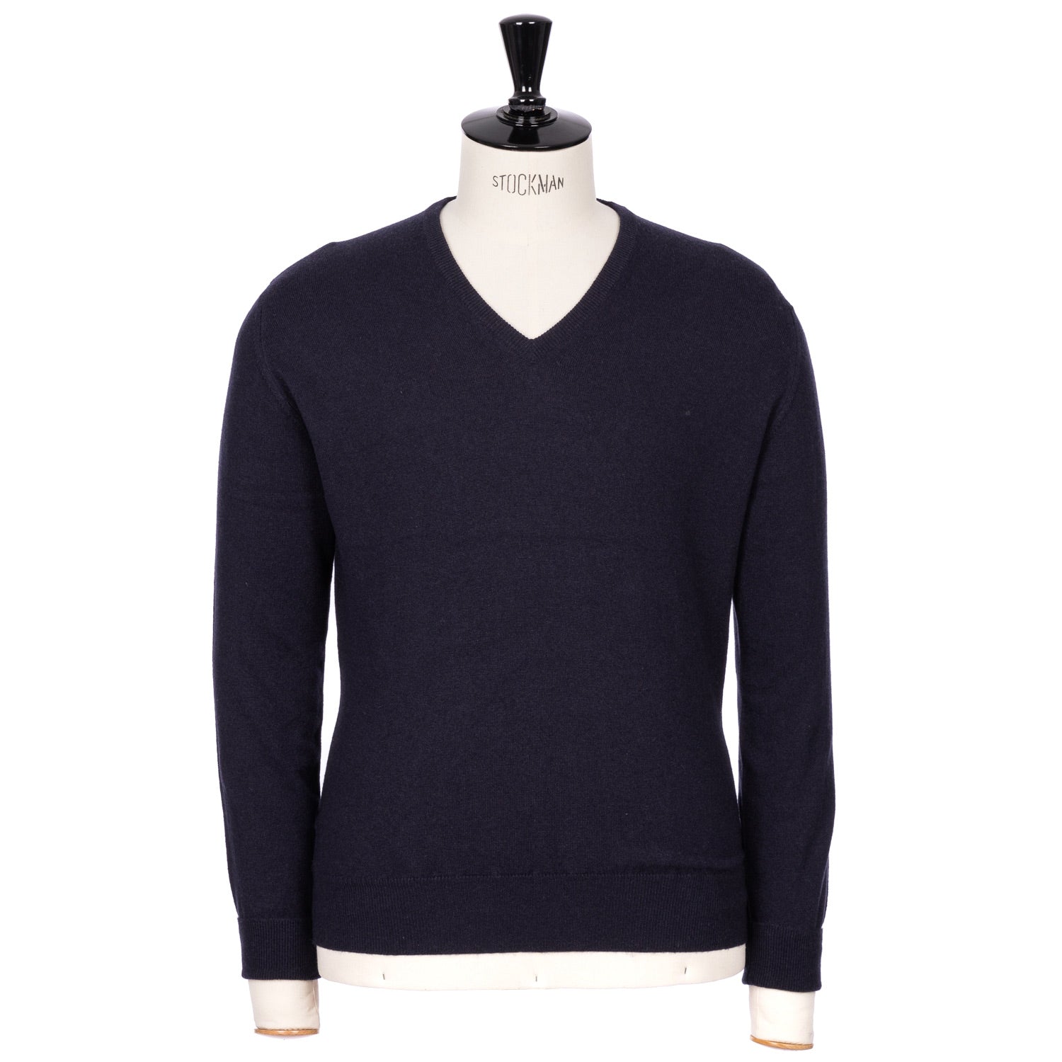 Sweater "Oxton Vee" made from fine Scottish 1 Ply Cashmere